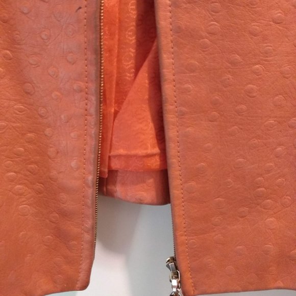 Escada - Lamb Leather Jacket, Sz M - Picture 3 of 12